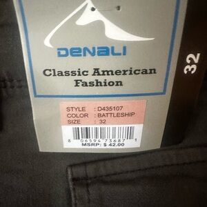 Denali Classic American Fashion Pants - Battleship